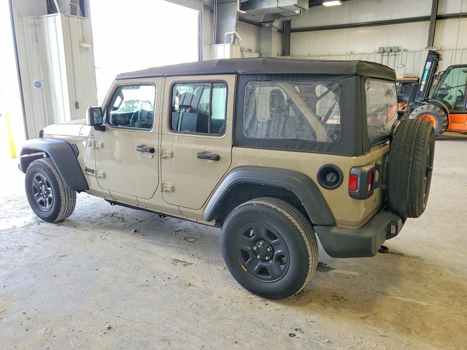 2022 Jeep Wrangler unlimited VIN 1C4HJXDN3NW226875 COPART salvage auction — MINOR DENT/SCRATCHES, Mo - Certificate Of Title, sold $19,300 on 2026-07-16 (photo 2)