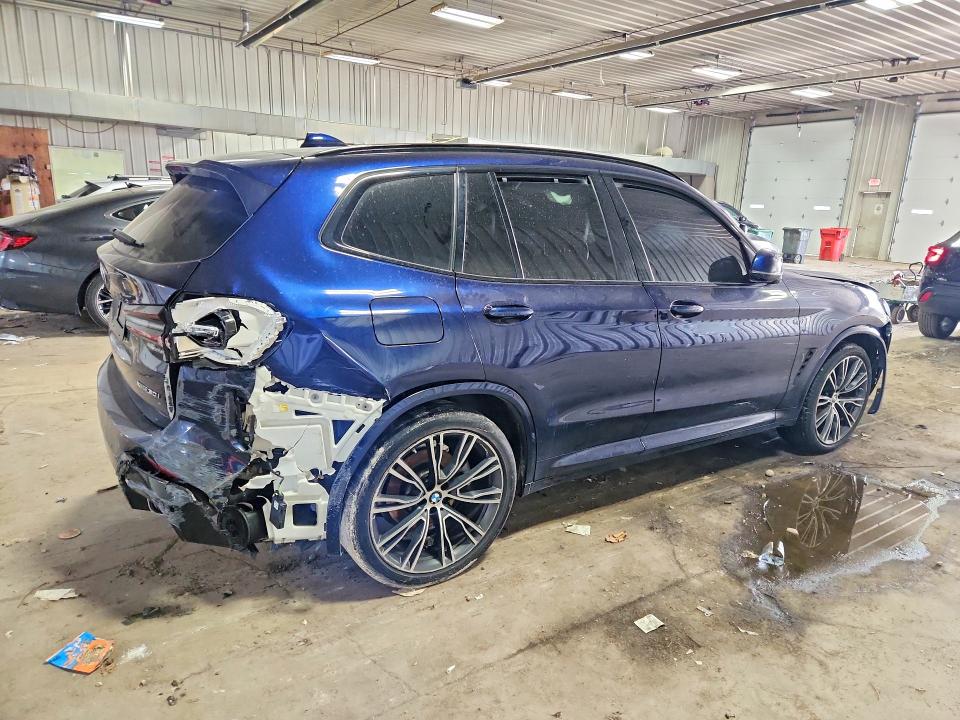 2022 BMW X3 VIN 5UX53DP08N9N39431 COPART salvage auction — FRONT END, Salvage Title, sold $12,000 on 2026-07-13 (photo 3)