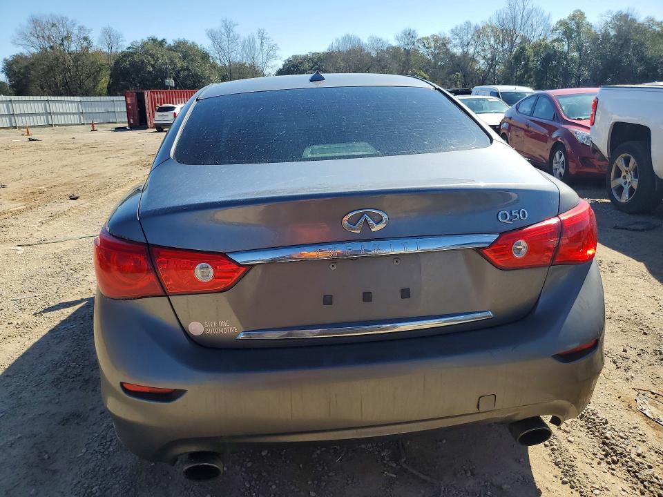 2017 Infiniti Q50 VIN JN1EV7AP1HM740269 COPART salvage auction — MINOR DENT/SCRATCHES, Mt - Certificate Of Title, sold $1,500 on 2026-07-28 (photo 6)