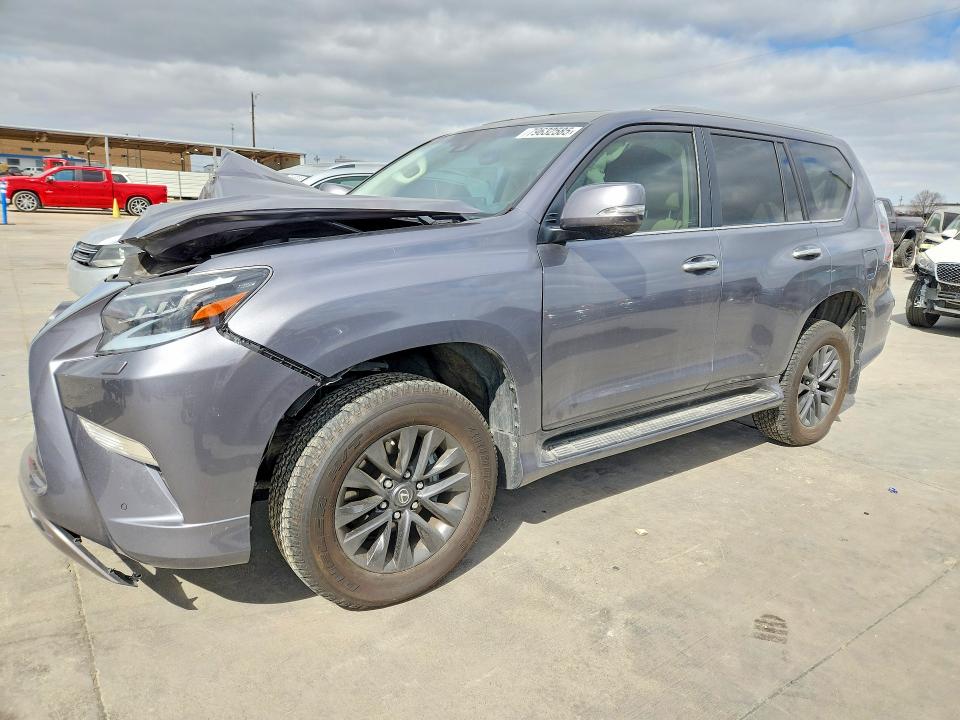 2023 Lexus Gx VIN JTJAM7BX2P5382182 COPART salvage auction — Front End, TX - SALVAGE VEHICLE TITLE, sold $17,700 on 2026-05-07 (photo 1)