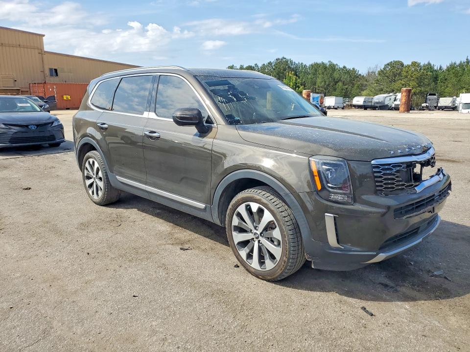2020 Kia Telluride VIN 5XYP64HC5LG008967 COPART salvage auction — FRONT END, Ga - Certificate Of Title, sold $9,200 on 2026-07-09 (photo 4)