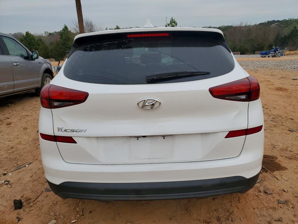 2020 Hyundai Tucson VIN KM8J23A4XLU131527 COPART salvage auction — FRONT END, Nc - Salvage Certificate Of Title, sold $3,800 on 2026-07-27 (photo 6)