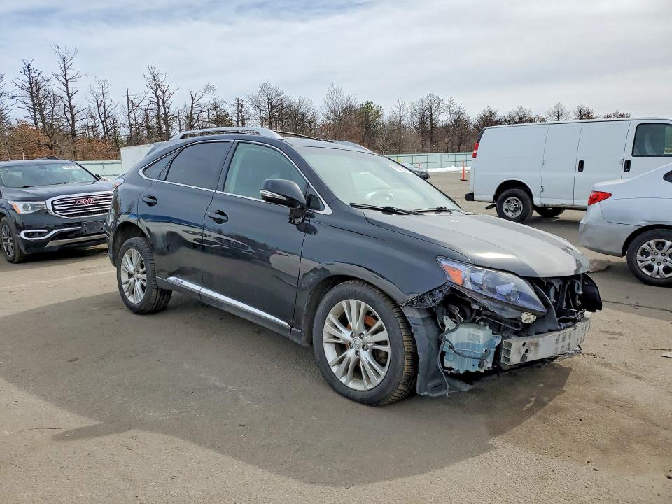 2012 Lexus Rx VIN JTJBC1BA4C2431359 COPART salvage auction — FRONT END, Ny - Mv907A-Parts Only, sold $2,050 on 2026-07-15 (photo 4)