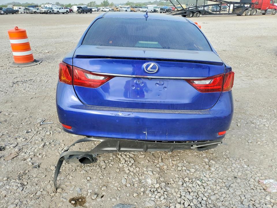 2015 Lexus Gs VIN JTHCE1BL9FA010068 COPART salvage auction — FRONT END, Tx - Salvage Vehicle Title, sold $950 on 2026-07-13 (photo 6)