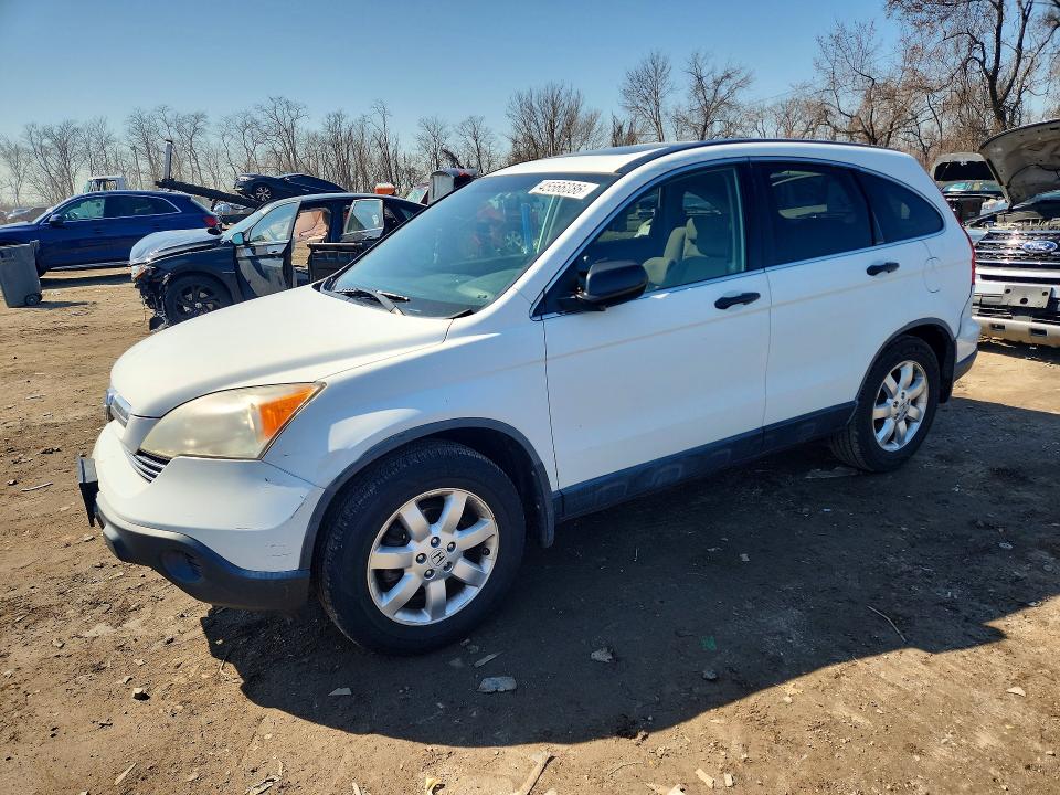 2007 Honda Cr-v VIN JHLRE48557C085106 COPART salvage auction — REAR END, Md - Cert Of Salvage > 75% Damage, sold $400 on 2026-07-21 (photo 1)
