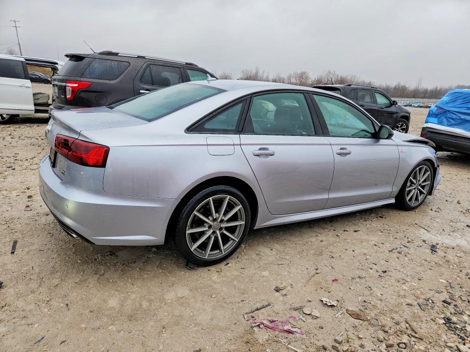 2018 Audi A6 VIN WAUF3AFC6JN092726 COPART salvage auction — FRONT END, Mi - Cert Of Title-Rebuilt Salvage, sold $2,000 on 2026-07-09 (photo 3)