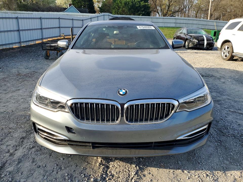2019 BMW 5er VIN WBAJA5C55KWW23374 COPART salvage auction — REAR END, Nc - Salvage Certificate Of Title, sold $4,050 on 2026-07-22 (photo 5)