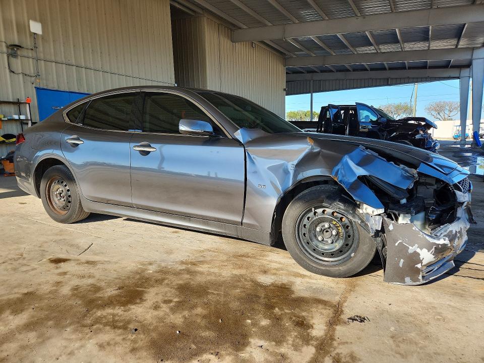 2016 Infiniti Q70 VIN JN1AY1AP4GM100025 COPART salvage auction — FRONT END, Salvage Title, sold $5,100 on 2026-07-22 (photo 4)