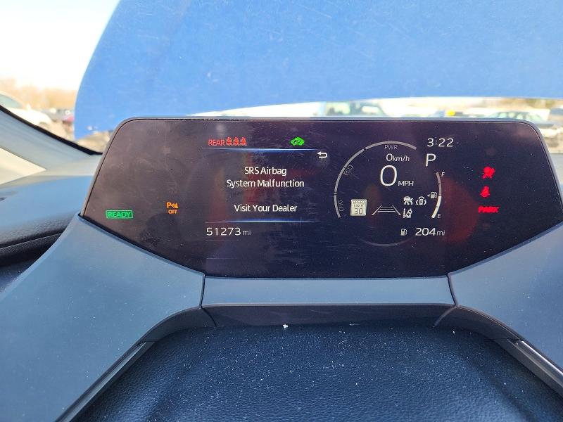 2024 Toyota Prius VIN JTDACAAU4R3022582 COPART salvage auction — REAR END, Or - Lien Papers Salvage, sold $7,100 on 2026-07-13 (photo 9)