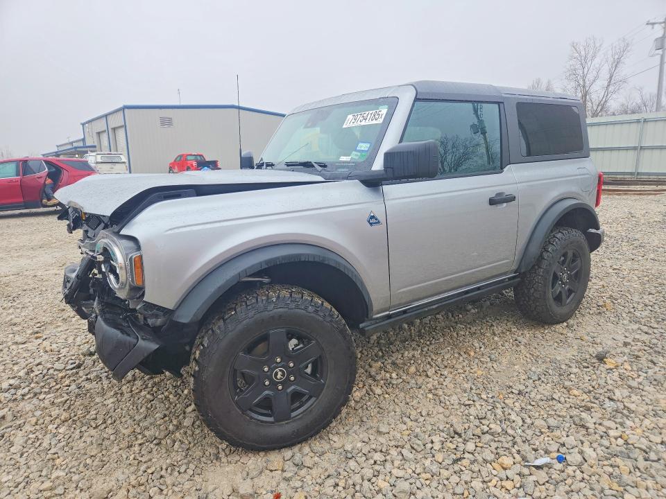 2024 Ford Bronco VIN 1FMDE1AH5RLA60912 COPART salvage auction — FRONT END, Tx - Salvage Vehicle Title, sold $11,500 on 2026-07-09 (photo 1)