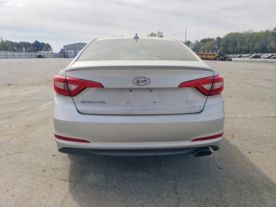 2017 Hyundai Sonata VIN 5NPE24AF6HH528960 COPART salvage auction — ENGINE BURN, Nc - Salvage Certificate Of Title, sold $800 on 2026-07-02 (photo 6)