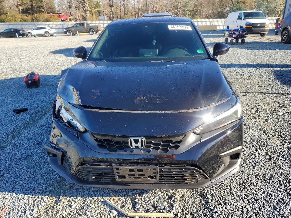 2022 Honda Civic VIN 19XFL2H86NE011638 COPART salvage auction — FRONT END, Va - Cert Of Title - Salvage, sold $7,700 on 2026-07-02 (photo 5)