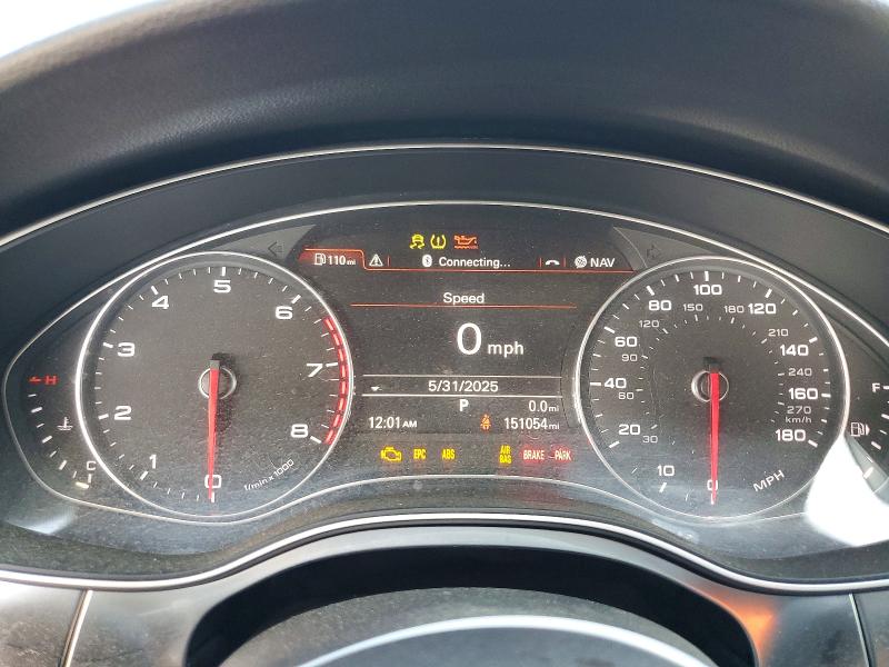 2014 Audi A7 VIN WAUWGAFC7EN074732 COPART salvage auction — FRONT END, Ca - Lien Papers-Clean Or Ac, sold $2,500 on 2026-07-29 (photo 9)