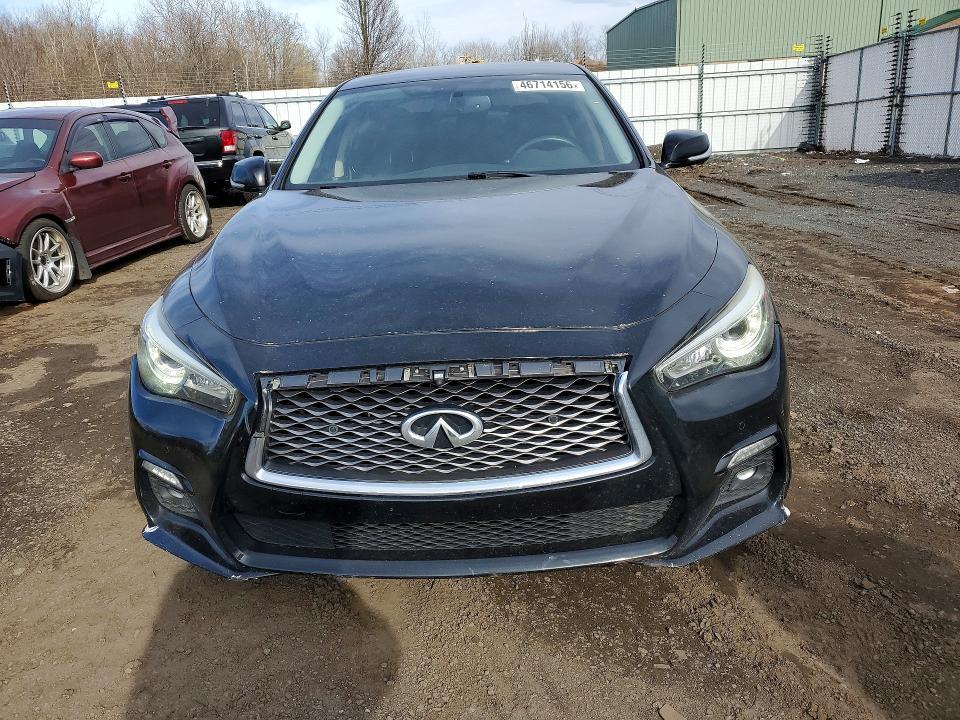 2019 Infiniti Q50 VIN JN1EV7AR5KM550340 COPART salvage auction — REAR END, Ct - Cert Of Title-Salvage, sold $5,600 on 2026-07-17 (photo 5)