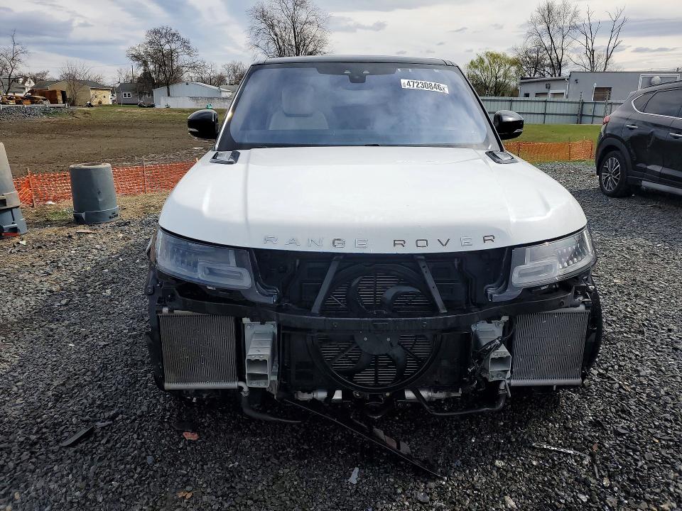 2019 Land rover RANGE ROVER VIN SALWR2RV2KA820709 COPART salvage auction — FRONT END, Nj - Cert Of Title-Salvage, sold $11,500 on 2026-07-17 (photo 5)