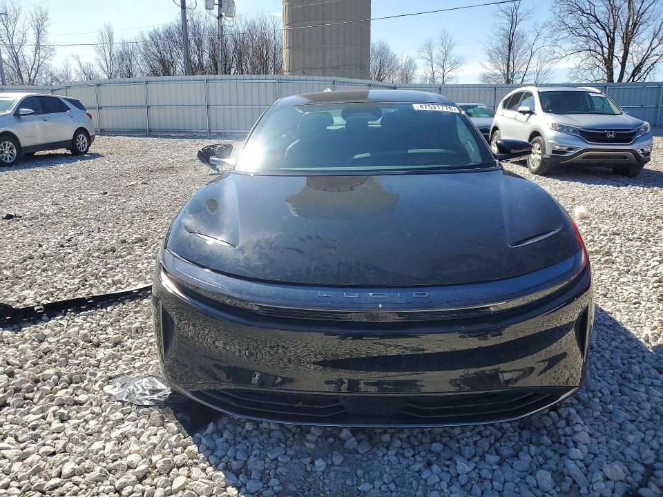 2024 Lucid Air VIN 50EA1TEA7RA005381 COPART salvage auction — SIDE, Mi - Scrap Certificate Of Title, sold $9,600 on 2026-09-03 (photo 5)