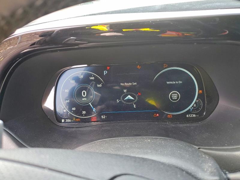 2022 Hyundai VIN KM8R7DHE6NU372299 COPART salvage auction — FRONT END, Md - Cert Of Salvage > 75% Damage, sold $9,000 on 2026-07-02 (photo 9)