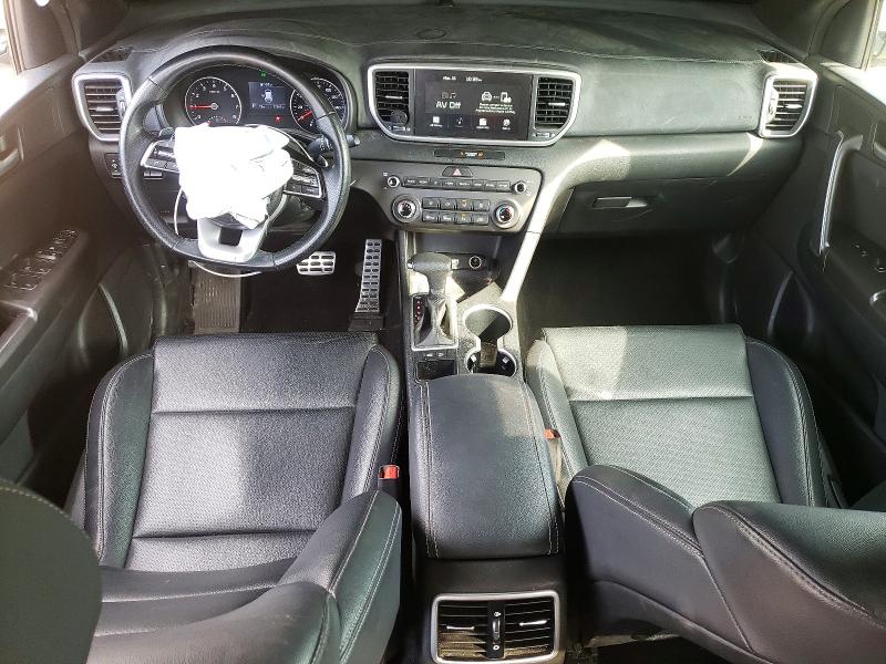 2022 Kia Sportage VIN KNDP63AC7N7948837 COPART salvage auction — FRONT END, Va - Cert Of Title - Salvage, sold $4,050 on 2026-07-10 (photo 8)