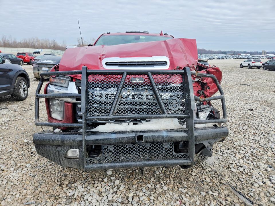 2020 Chevrolet Silverado VIN 1GC4YUEY8LF180099 COPART salvage auction — FRONT END, Mi - Certificate Of Title, sold $15,200 on 2026-07-02 (photo 5)
