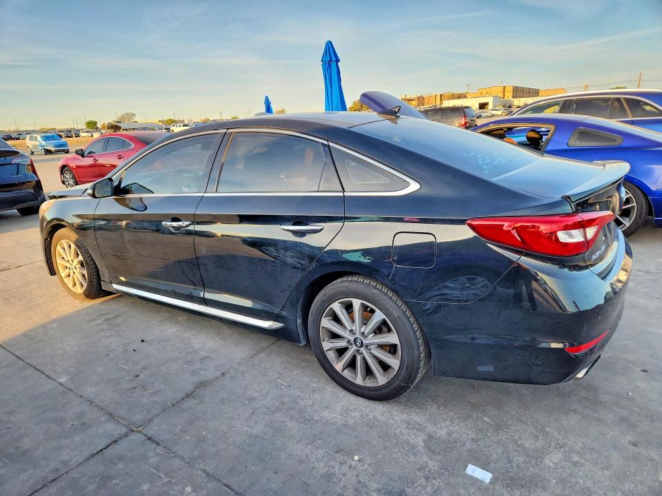 2016 Hyundai Sonata VIN 5NPE34AF8GH324012 COPART salvage auction — FRONT END, Salvage Title, sold $1,350 on 2026-07-30 (photo 2)