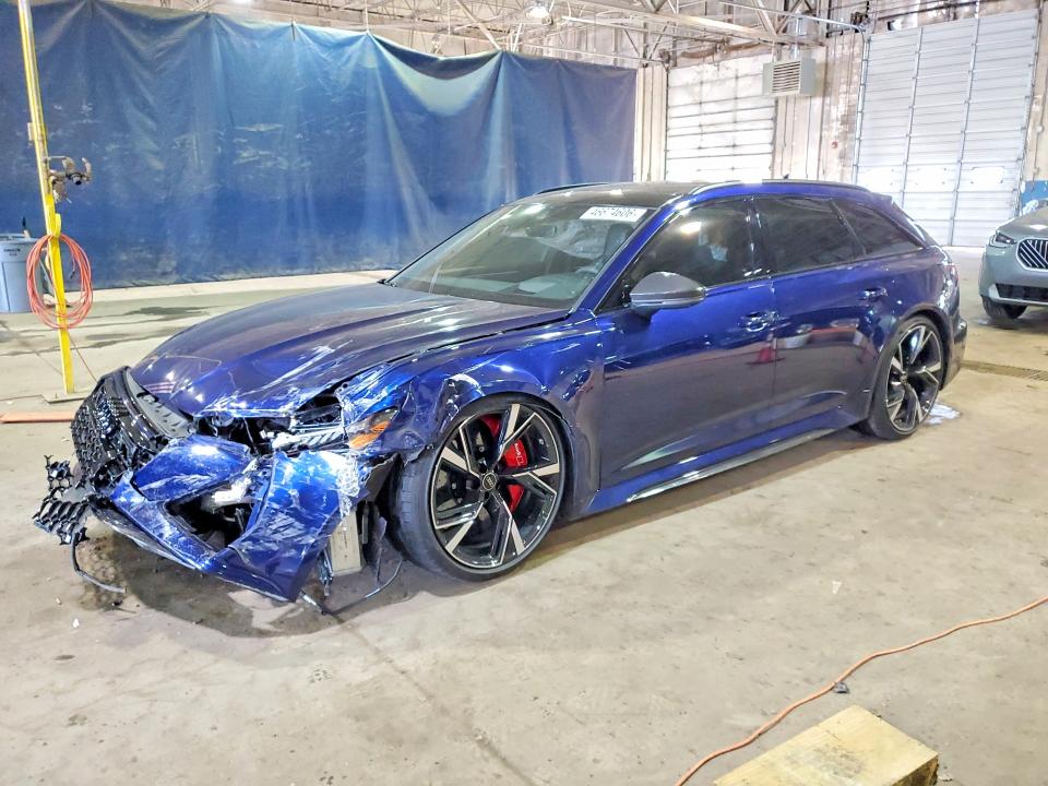 2021 Audi S6 VIN WUA1CBF27MN901796 COPART salvage auction — FRONT END, Mi - Certificate Of Title, sold $19,200 on 2026-07-24 (photo 1)