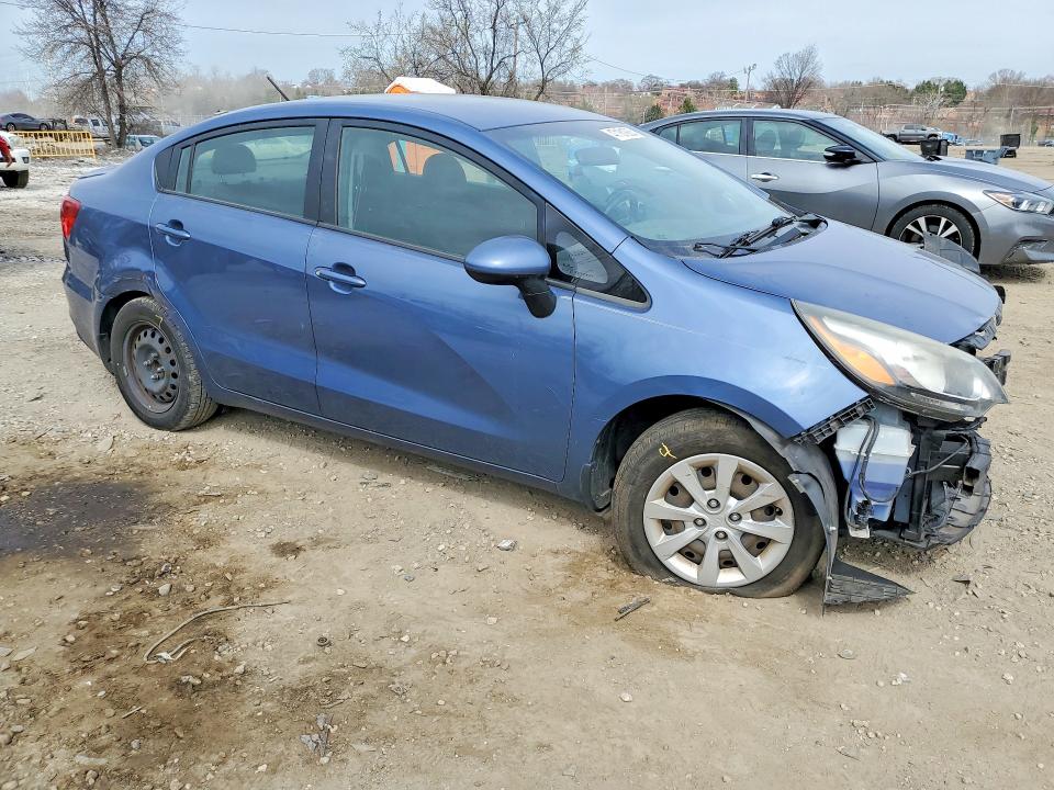 2016 Kia Rio VIN KNADM4A33G6576594 COPART salvage auction — FRONT END, Md - Cert Of Salvage > 75% Damage, sold $425 on 2026-07-14 (photo 4)
