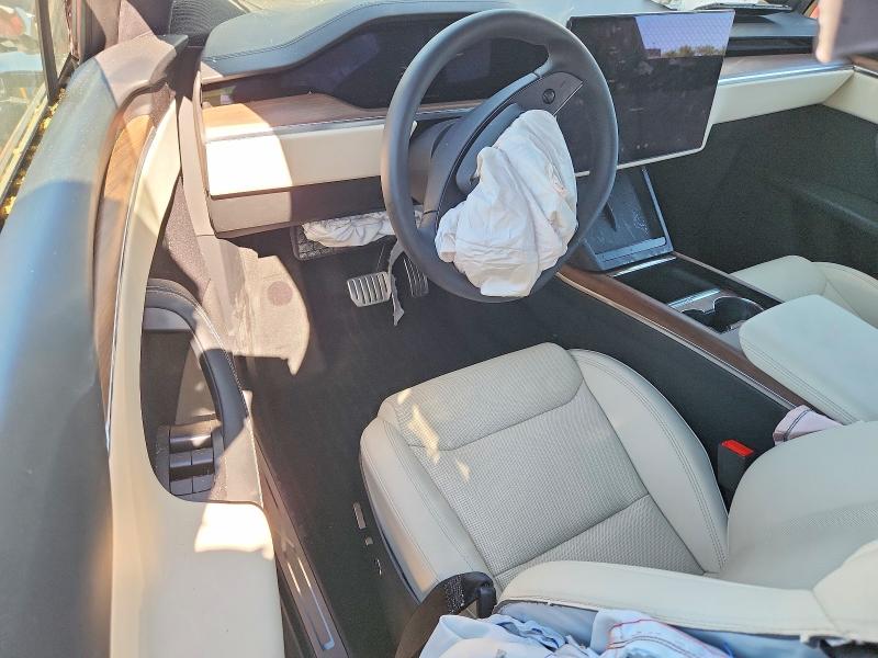 2024 Tesla Model x VIN 7SAXCDE57RF444592 COPART salvage auction — FRONT END, Salvage Title, sold $11,200 on 2026-07-13 (photo 8)