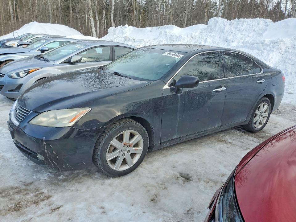2009 Lexus ES VIN JTHBJ46G792339906 COPART salvage auction — REAR END, On - Permit Salvage, sold $400 on 2026-07-30 (photo 1)