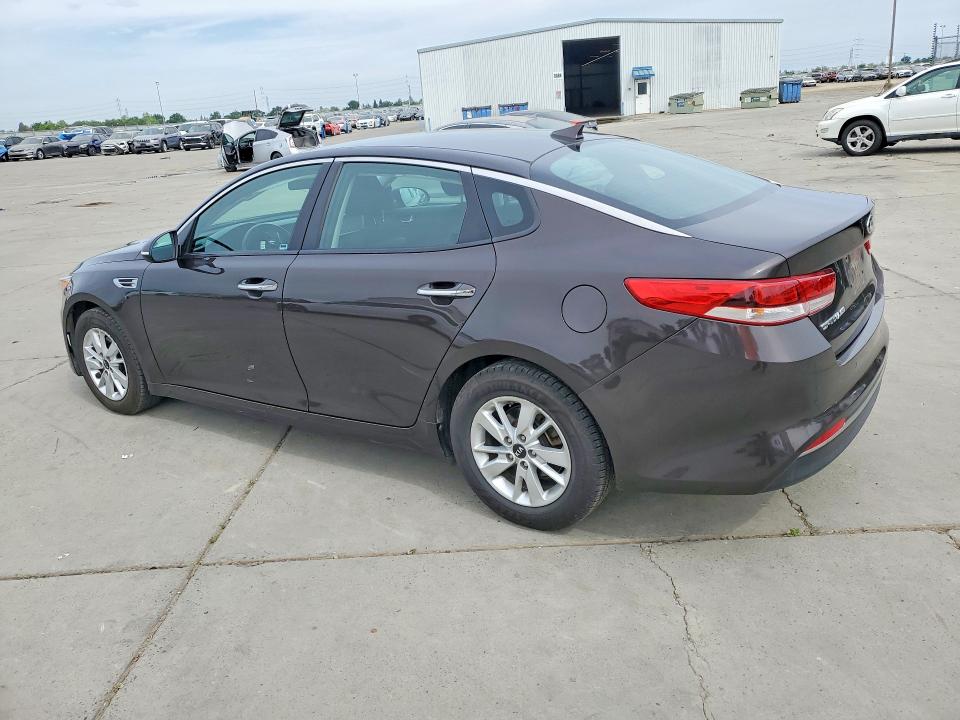 2018 Kia Optima VIN KNAGT4L30J5238841 COPART salvage auction — FRONT END, CA, sold $2,250 on 2026-08-31 (photo 2)