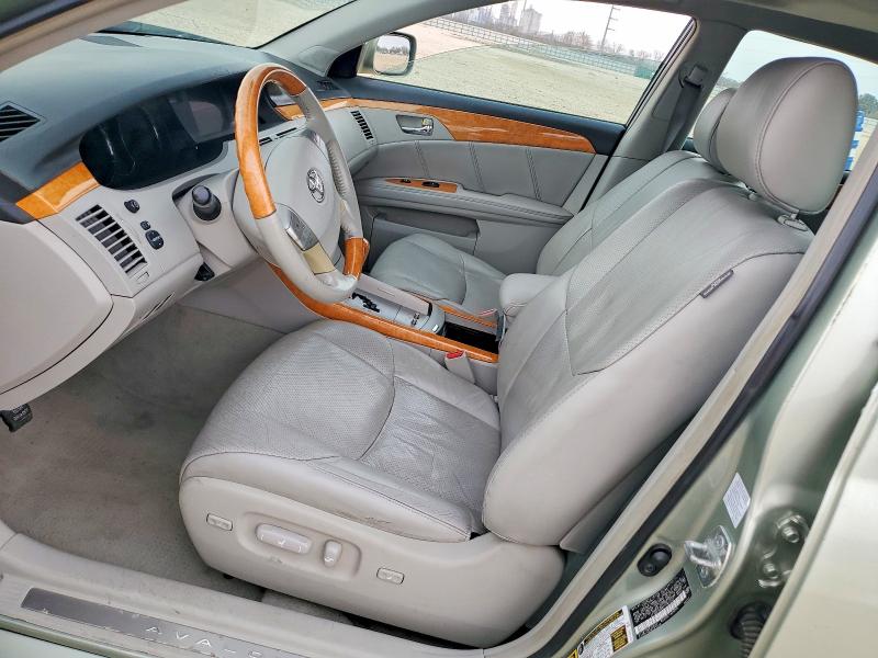 2007 Toyota Avalon VIN 4T1BK36B97U183393 COPART salvage auction — FRONT END, Tx - Certificate Of Title, sold $850 on 2026-07-09 (photo 7)