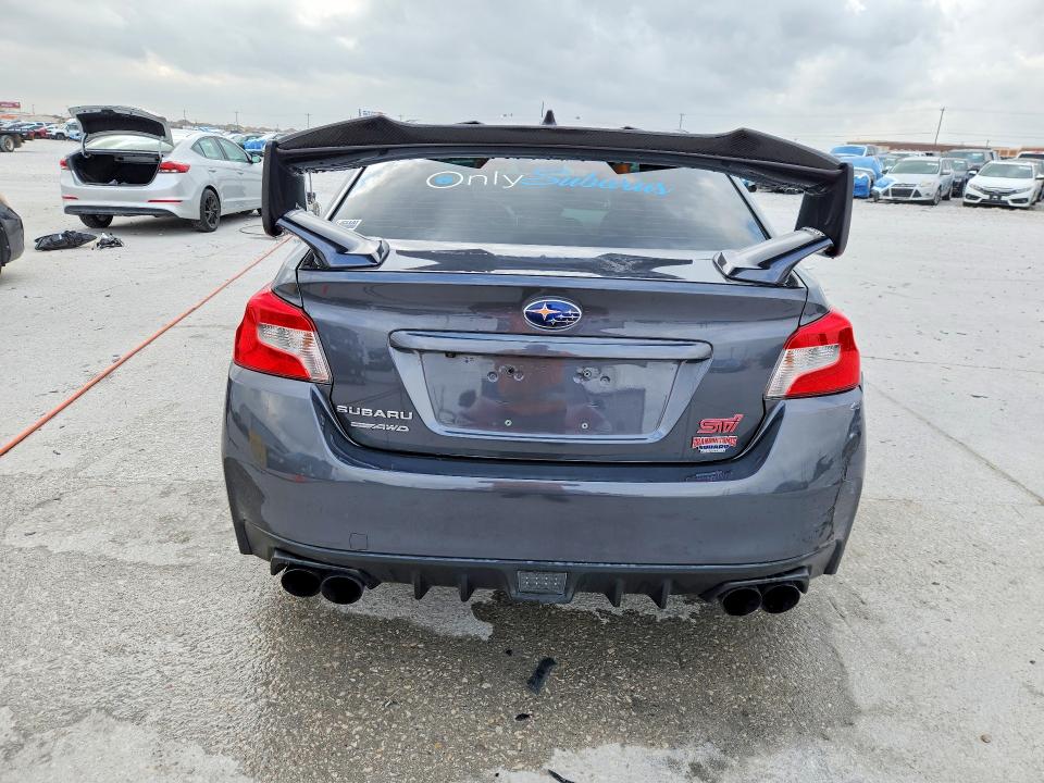 2021 Subaru Wrx VIN JF1VA2E69M9812657 COPART salvage auction — FRONT END, Tx - Certificate Of Title, sold $10,500 on 2026-07-11 (photo 6)