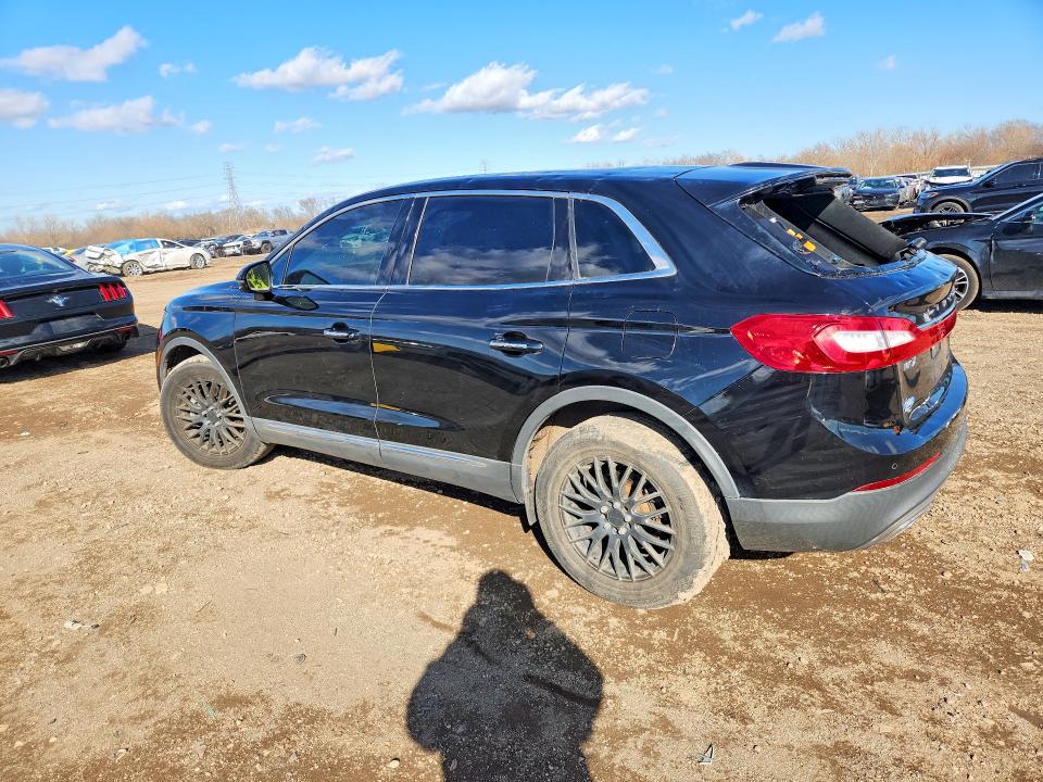 2018 Lincoln Mkx VIN 2LMPJ8KR6JBL22258 COPART salvage auction — HAIL, Il - Salvage Certificate, sold $3,250 on 2026-07-03 (photo 2)