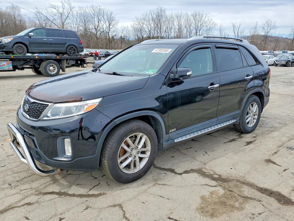 2014 Kia Sorento VIN 5XYKTDA65EG504894 COPART salvage auction — UNDERCARRIAGE, ID - SALVAGE CERTIFICATE OF TITLE, sold $1,400 on 2026-07-07 (photo 1)