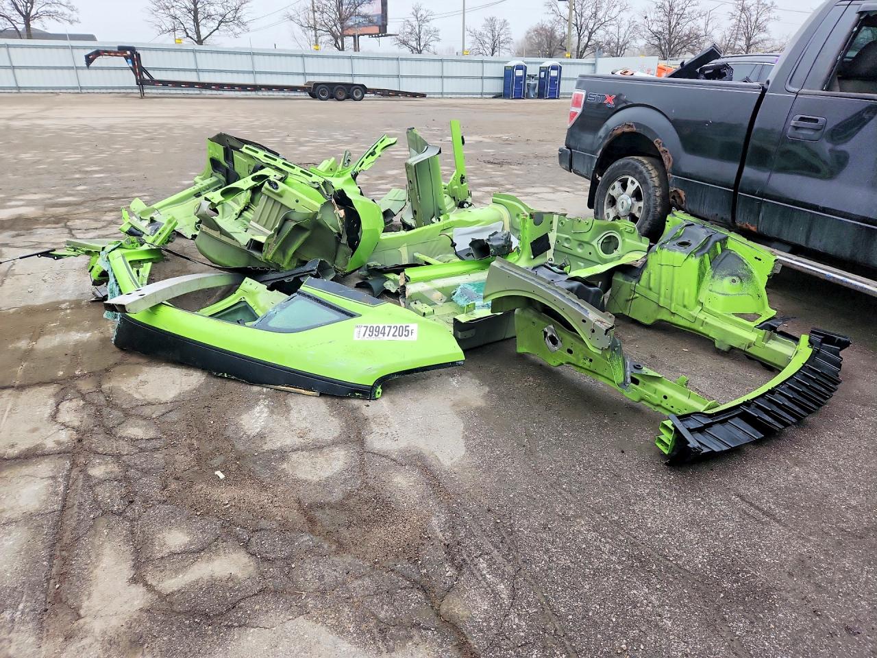 2023 Dodge Challenger VIN 2C3CDZFJ9PH650493 COPART salvage auction — Stripped, IN - BILL OF SALE - PARTS ONLY, sold $50 on 2026-06-29 (photo 6)