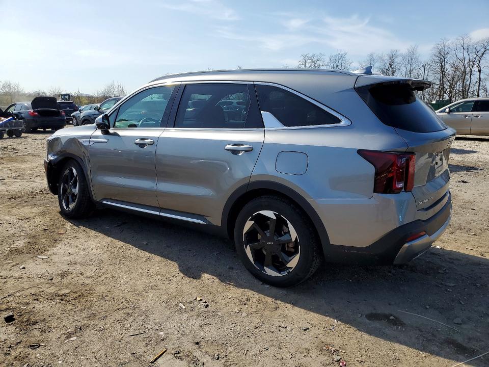 2025 Kia Sorento hybrid VIN KNDRKDJG5S5288270 COPART salvage auction — FRONT END, Md - Cert Of Salvage > 75% Damage, sold $6,200 on 2026-07-28 (photo 2)