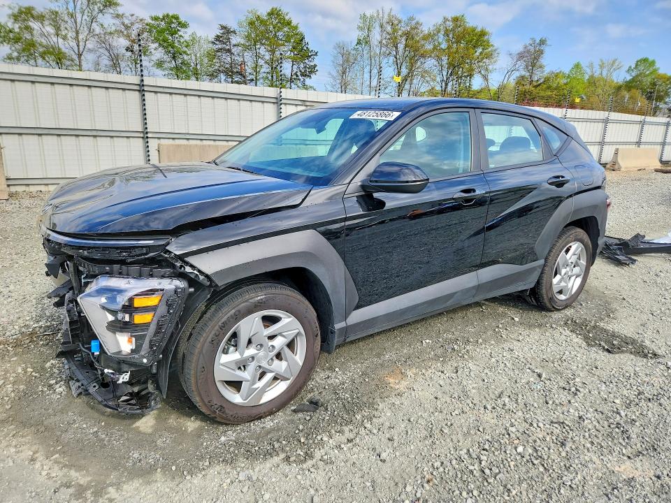 2026 Hyundai Kona VIN KM8HA3ABXTU365733 COPART salvage auction — FRONT END, Sc - Cert Of Title-Salvage, sold $5,500 on 2026-07-13 (photo 1)
