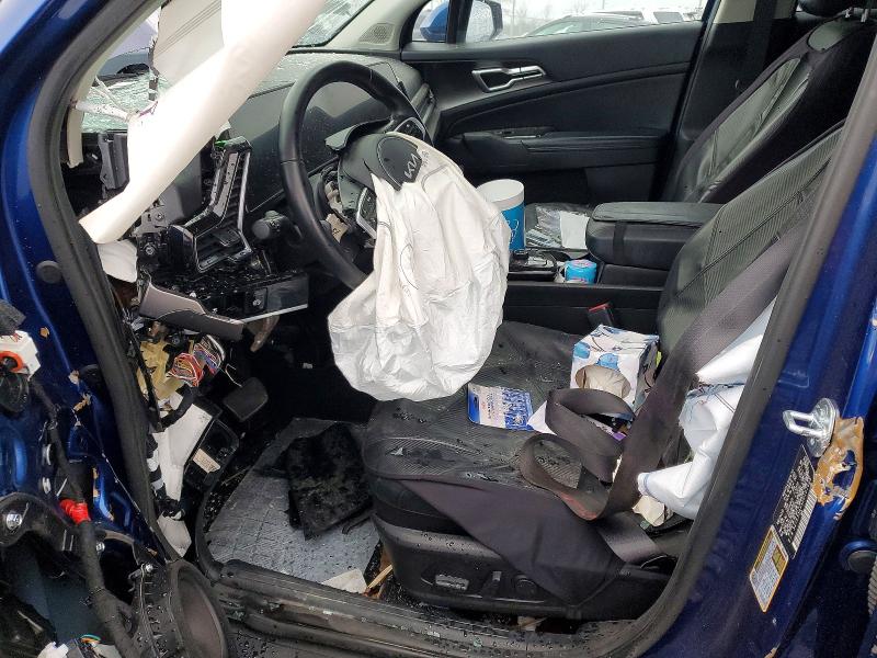 2023 Kia Sportage VIN 5XYK33AF5PG107408 COPART salvage auction — FRONT END, In - Cert Of Title-Salvage Title, sold $2,550 on 2026-07-07 (photo 7)