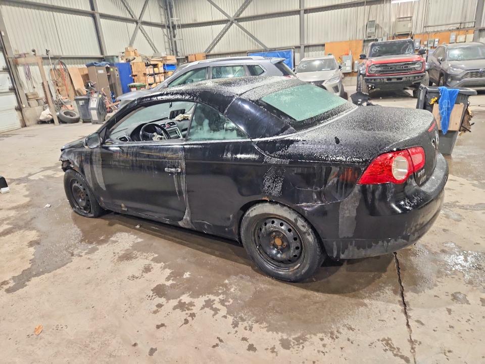 2007 Volkswagen Eos VIN WVWFA71F27V038801 COPART salvage auction — FRONT END, Qc - Gravement Accidente, sold $375 on 2026-07-07 (photo 2)