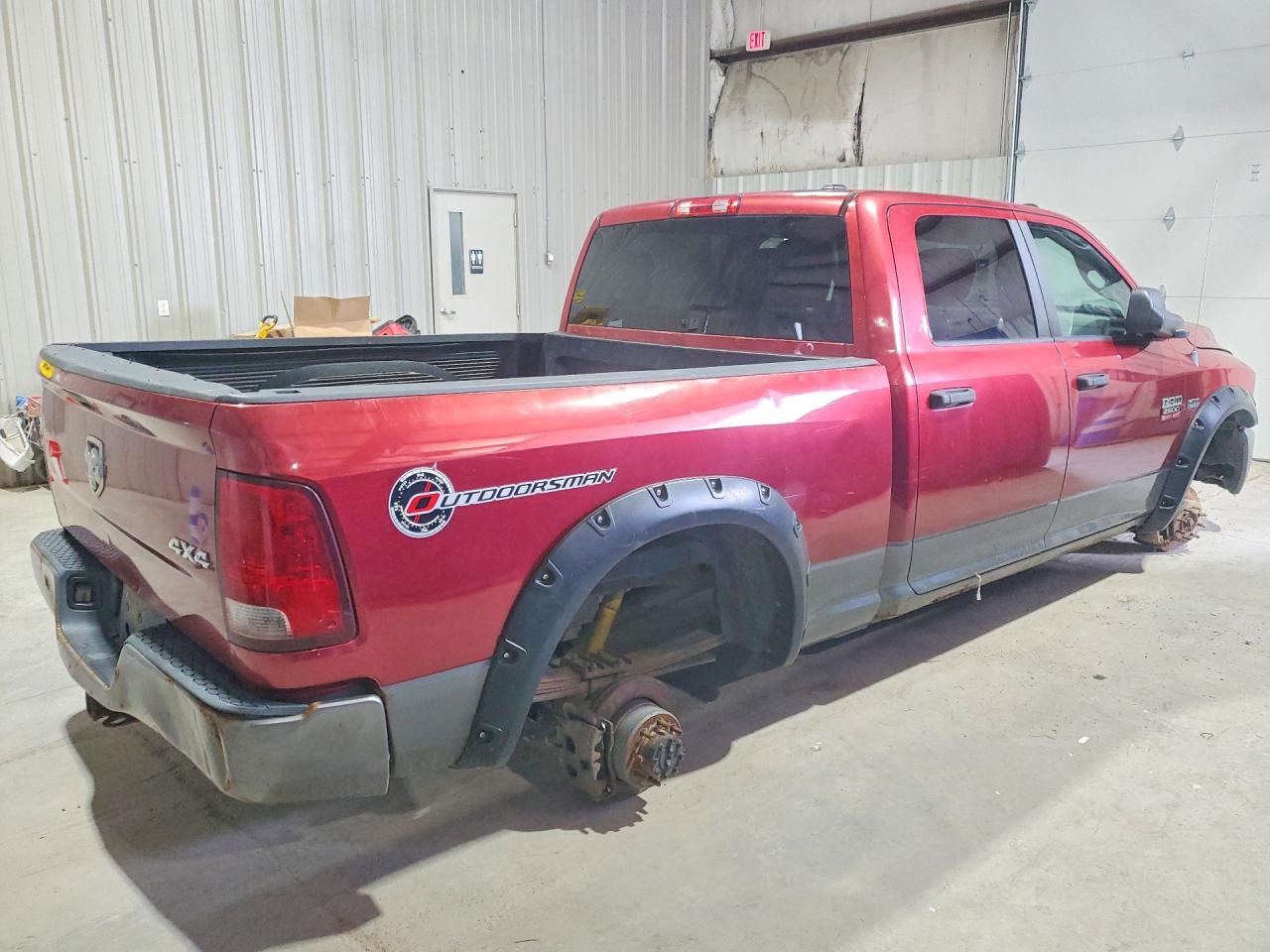 2011 Dodge Ram 2500 VIN 3D7TT2CTXBG530728 COPART salvage auction — Stripped, IN - CERTIFICATE OF TITLE, sold $700 on 2026-05-21 (photo 3)