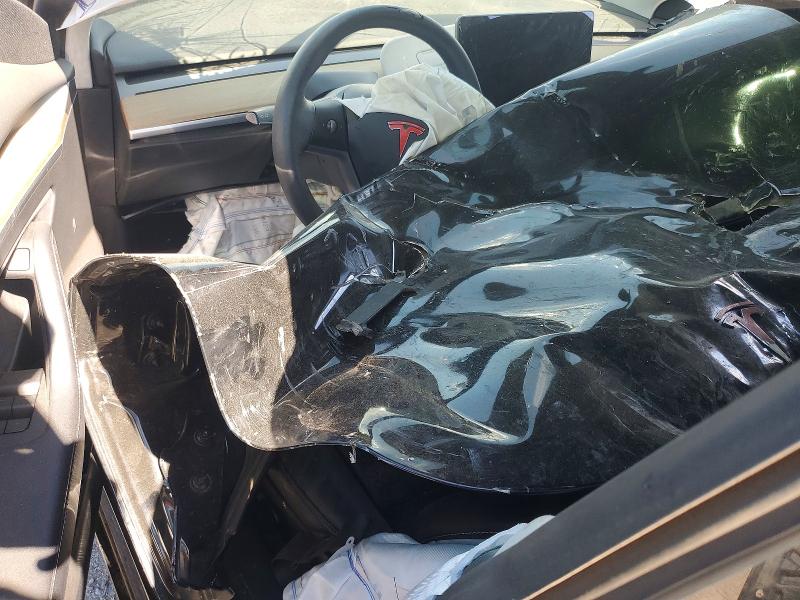 2021 Tesla Model 3 VIN 5YJ3E1EBXMF980200 COPART salvage auction — FRONT END, Ca - Salvage Certificate, sold $225 on 2026-07-24 (photo 8)