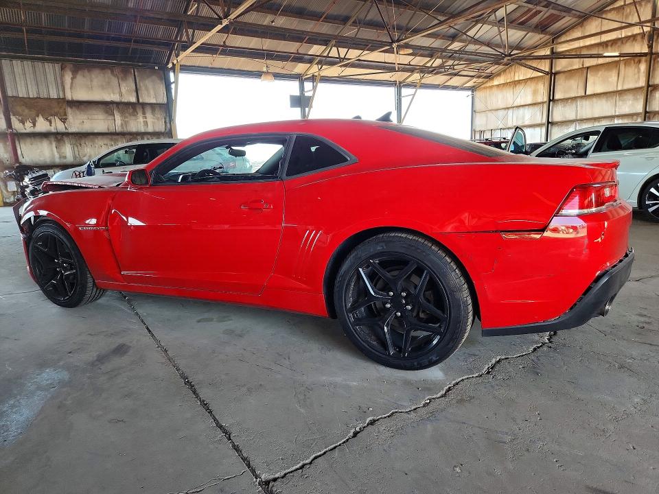 2015 Chevrolet Camaro VIN 2G1FB1E35F9302422 COPART salvage auction — FRONT END, Az - Cert Of Title - Salvage, sold $1,900 on 2026-07-08 (photo 2)