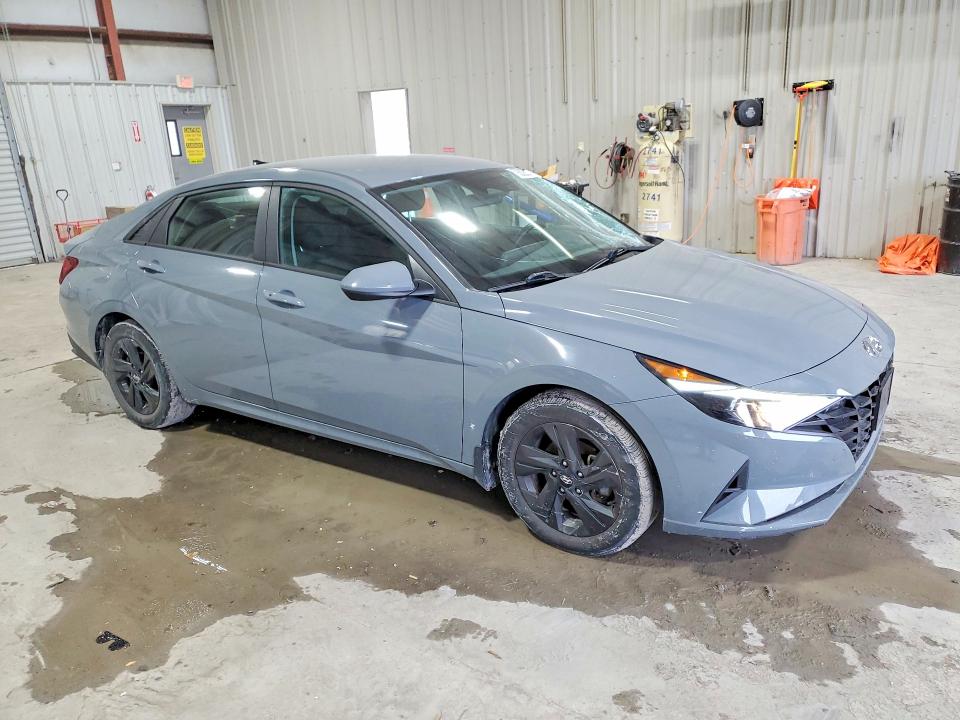2021 Hyundai Elantra VIN KMHLS4AG5MU099161 COPART salvage auction — FRONT END, Ny - Mv-907A Salvage Certificate, sold $4,800 on 2026-07-06 (photo 4)