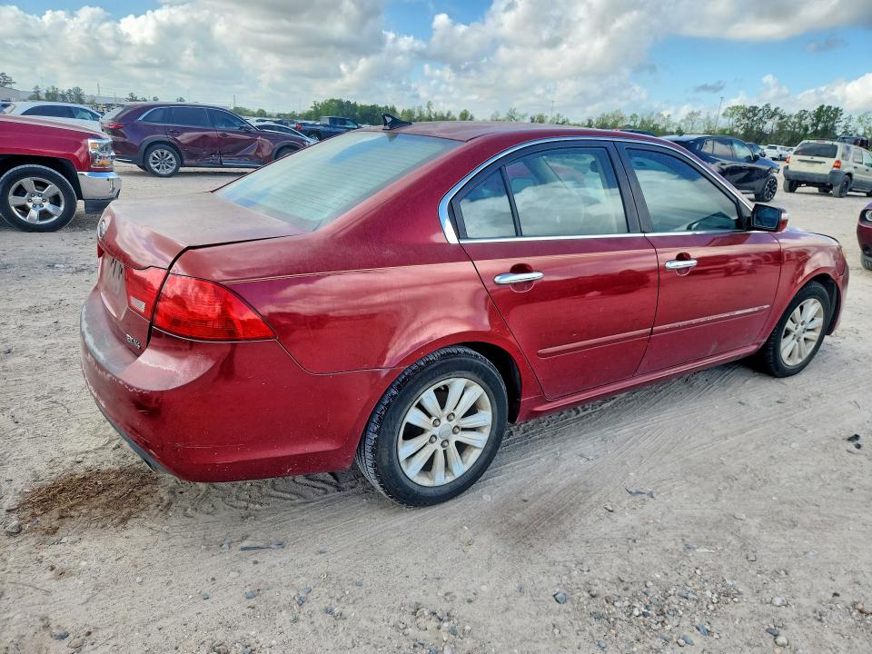 2010 Kia Optima VIN KNAGH4A42A5453067 COPART salvage auction — FRONT END, Tx - Salvage Vehicle Title, sold $650 on 2026-07-24 (photo 3)