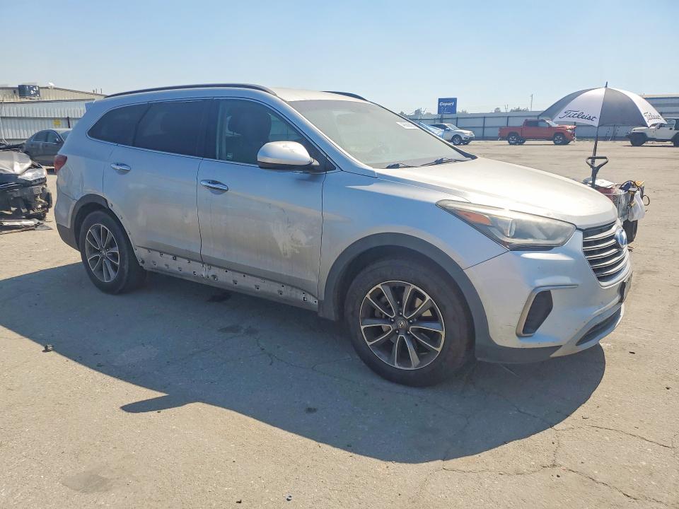 2017 Hyundai Santa fe VIN KM8SM4HF3HU171208 COPART salvage auction — FRONT END, Ca - Dis/Dlr/Exp Only Clean Title, sold $950 on 2026-07-24 (photo 4)