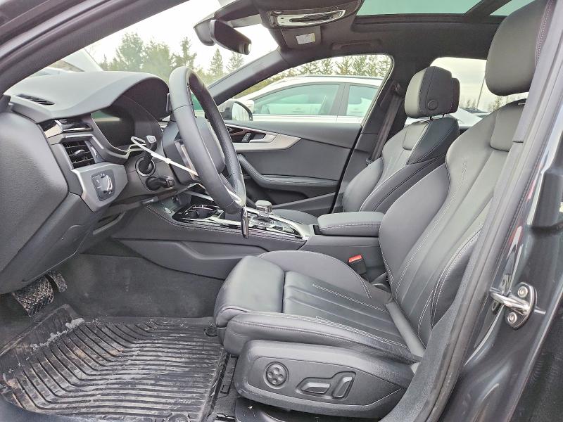 2024 Audi A4 VIN WA19AAF41RA118600 COPART salvage auction — FRONT END, Salvage Title, sold $20,550 on 2026-09-15 (photo 7)