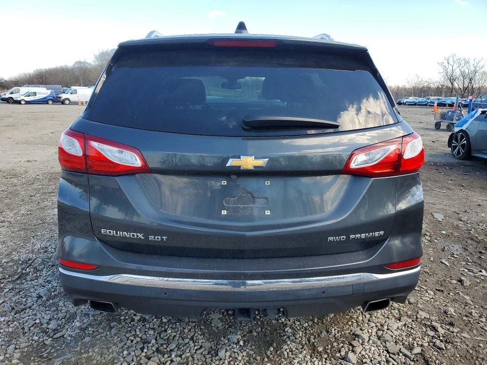 2020 Chevrolet Equinox VIN 2GNAXYEX1L6235322 COPART salvage auction — FRONT END, Md - Cert Of Salvage > 75% Damage, sold $2,800 on 2026-07-02 (photo 6)
