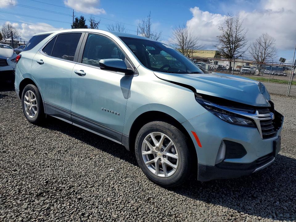 2022 Chevrolet Equinox VIN 2GNAXUEV8N6107900 COPART salvage auction — FRONT END, Id - Salvage Certificate Of Title, sold $3,000 on 2026-07-21 (photo 4)