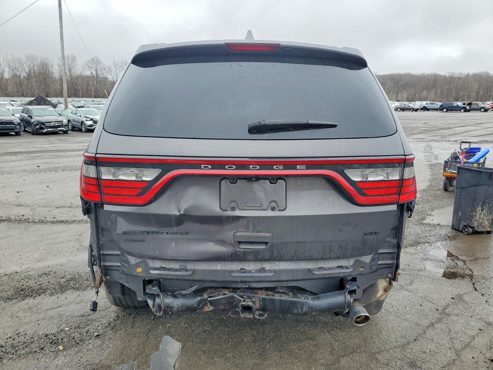 2017 Dodge Durango VIN 1C4RDJDG6HC639356 COPART salvage auction — REAR END, Ny - Mv-907A Salvage Certificate (P), sold $4,700 on 2026-08-19 (photo 6)