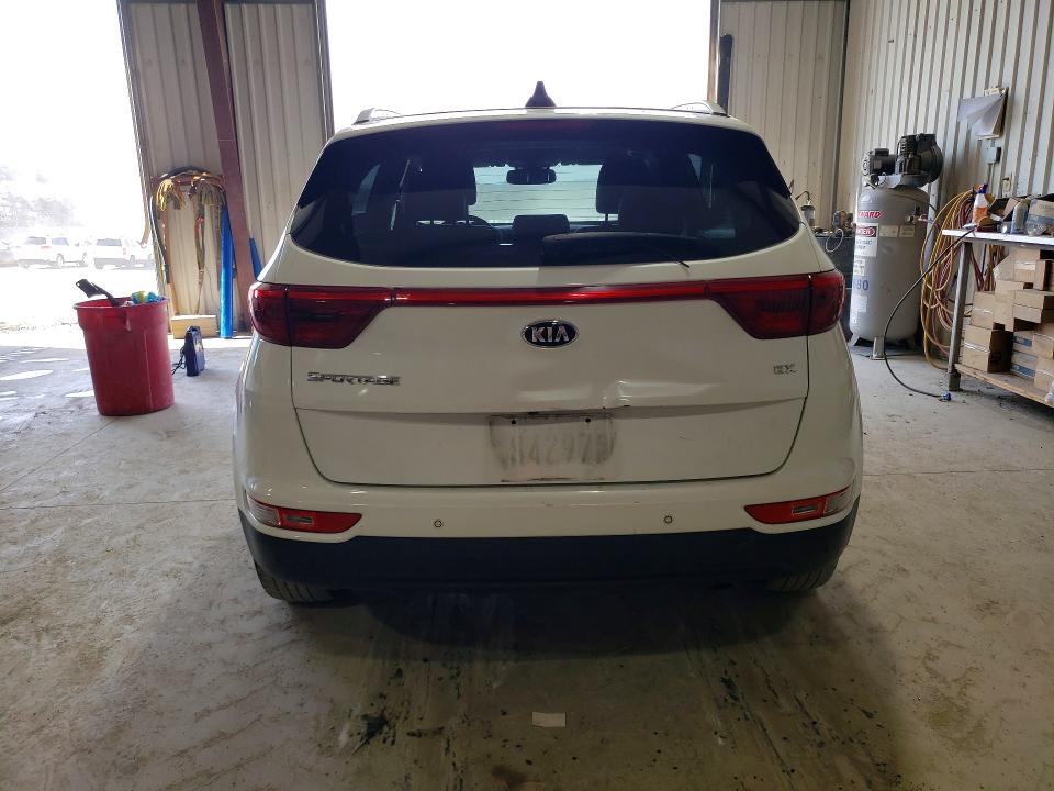 2017 Kia Sportage VIN KNDPN3AC6H7227707 COPART salvage auction — FRONT END, MD - CERT OF SALVAGE > 75% DAMAGE, sold $3,100 on 2026-07-02 (photo 6)