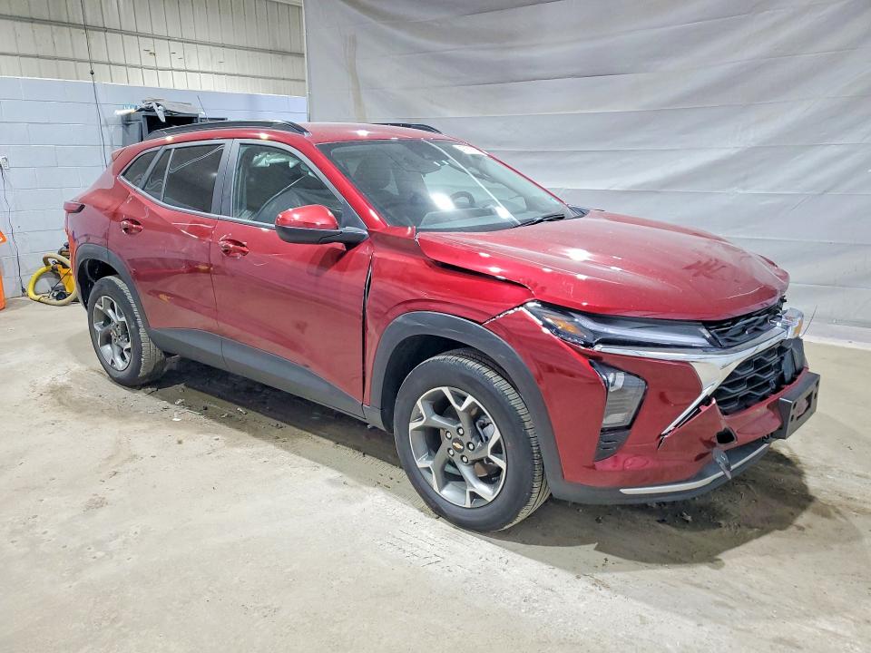 2025 Chevrolet Trax VIN KL77LHEP6SC217660 COPART salvage auction — FRONT END, Nh - Cert Of Title-Salvage, sold $1,900 on 2026-07-09 (photo 4)